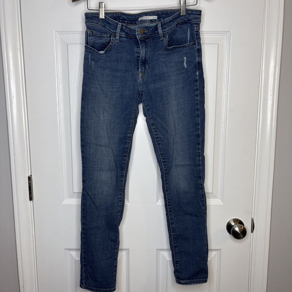 Levi Strauss & Co 711 Skinny Jeans Women's Size 30x30 Denim
